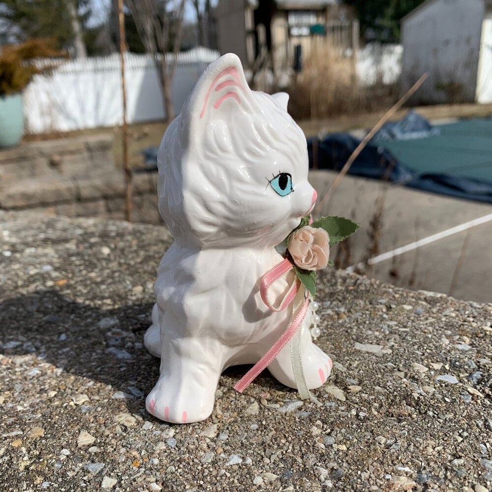 Vtg Albert E. Price Ceramic Cat - Picture 6 of 12